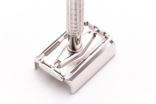1957 C1 Gillette Flare Tip Super Speed Safety Razor  | Rhodium Revamp