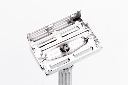 1966 Gillette Slim Adjustable Safety Razor Rhodium Revamp L1