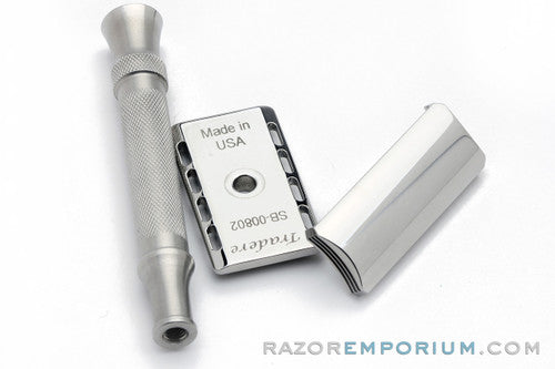 Tradere Razors Closed Comb CC Stainless Steel Safety Razor with Box