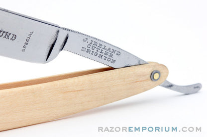 5/8" J Ireland Cutler Round Point Maple Scales | Brighton, England