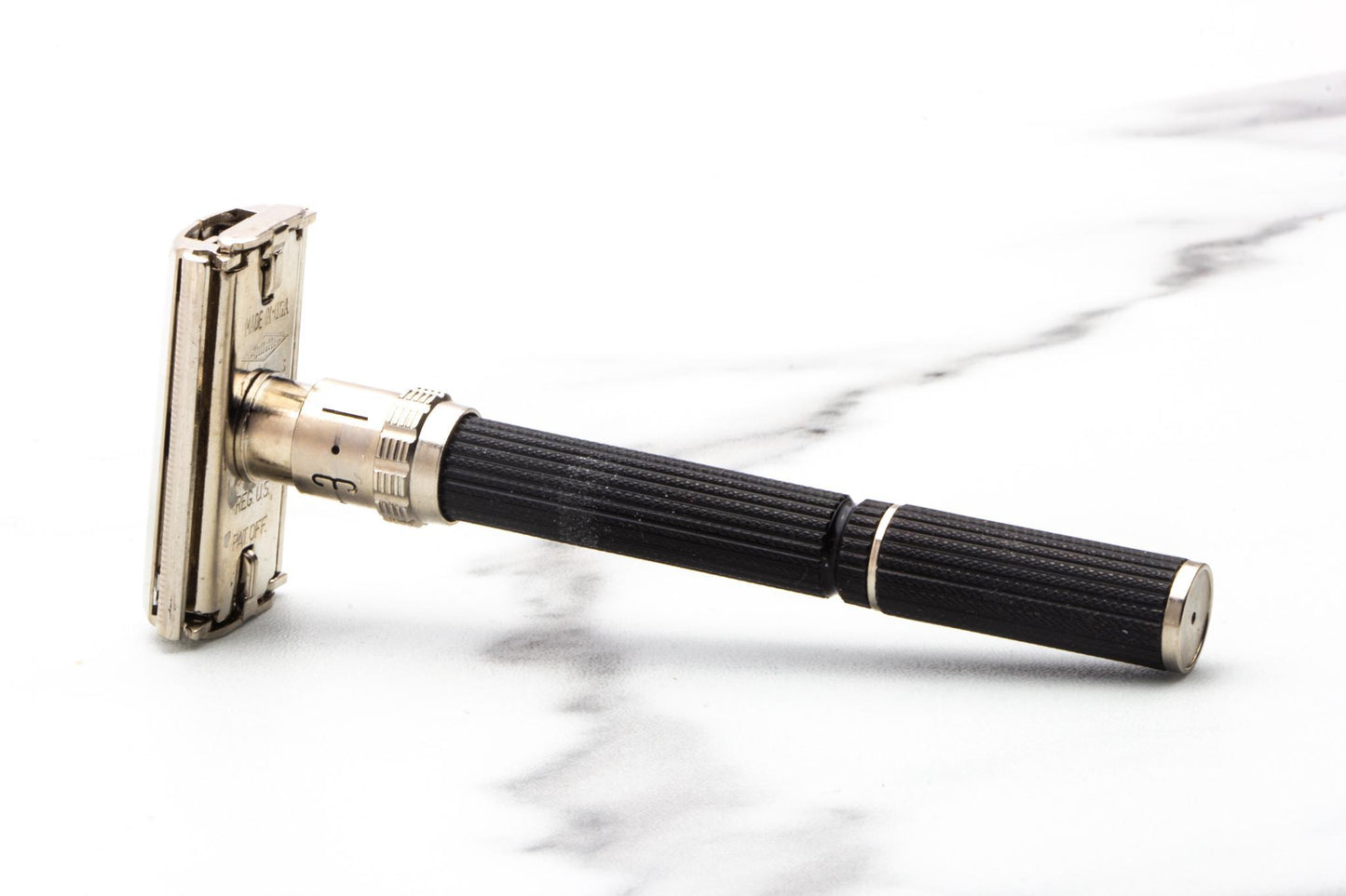 1973 T3 Gillette Super Adjustable 109 Double Edge Safety Razor Set | Mint Condition