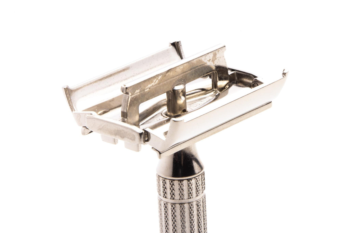 1953-54 Gillette President Double Edge Safety Razor | Factory Nickel Revamp