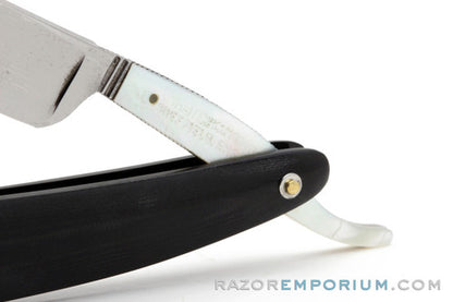 5/8"  George Wostenholm and Sons Straight Razor with Mother of Pearl | England