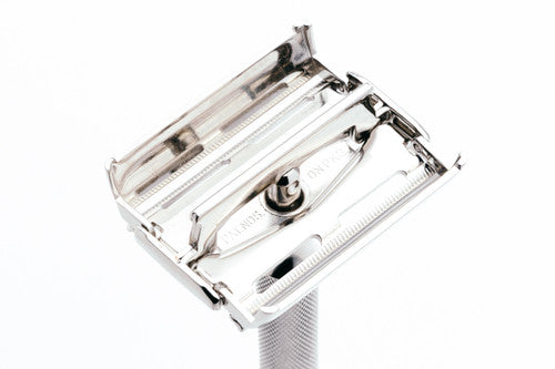1950 V3 Gillette Super Speed Double Edge Safety Razor | Factory Nickel Revamp