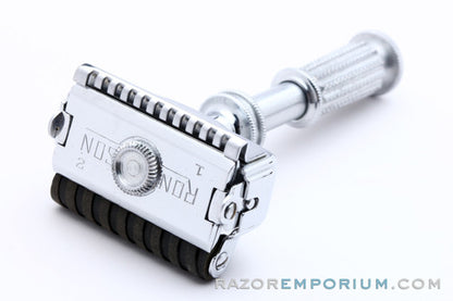 1930's Ronson Razor Double Edge Shaves and Sharpens Made in USA