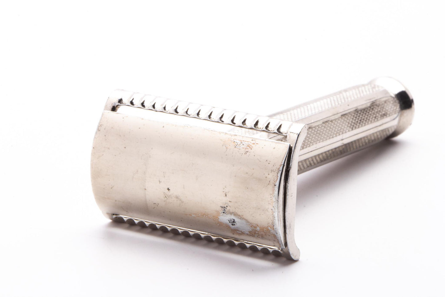 1909 Vintage Golf Double Edge Safety Razor Set In Leather Travel Case | Original Condition