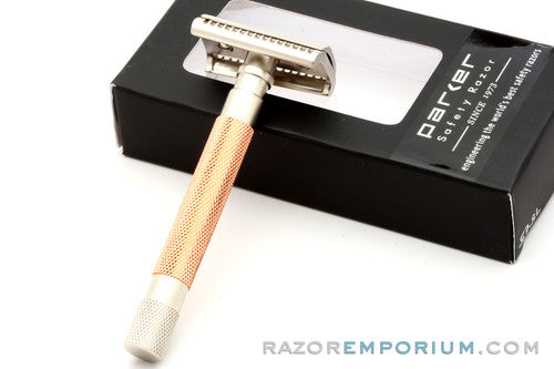Parker 55SL Slant  DE Safety Razor Rose Gold