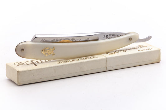 7/8" Filarmonica 14 Doble Temple Jose Monserrat Pou Straight Razor