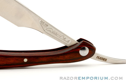 Feather Artist Club DX Folding Wood Handle Razor