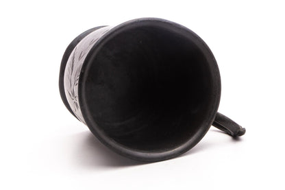Etched Heavy Metal Shaving Mug