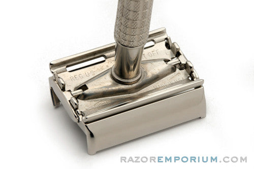 1966 Gillette Flair Tip Super Speed Safety Razor | L1 Factory Nickel Revamp