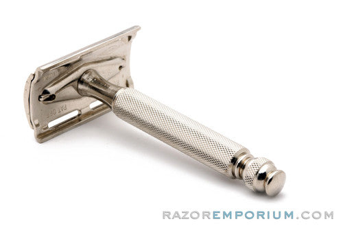1960 Gillette Ball End Tech Razor Electro Etched Logo