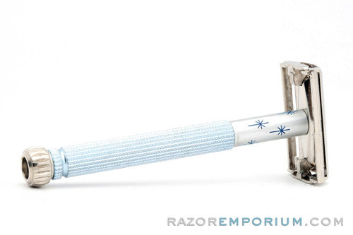 1965 Gillette Blue Star Lady Gillette DE Safety Razor K1 – Razor Emporium