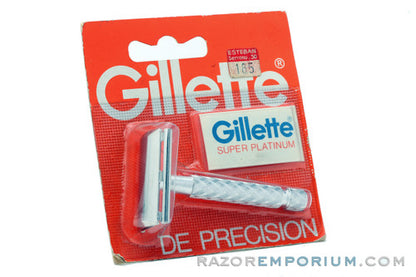 1958 Gillette Spiral Ball End Tech Razor NOS