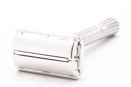 1956 B4 Gillette Flare Tip Double Edge Safety Razor  | Rhodium Revamp
