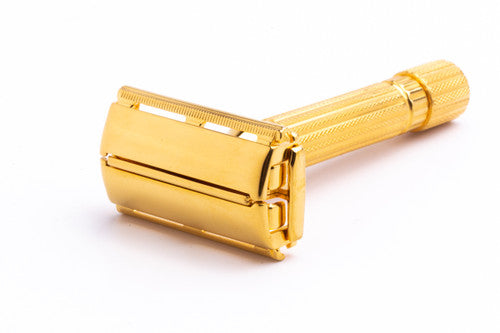 1950's Gillette Aristocrat Double Edge Razor | 24K Gold Revamp