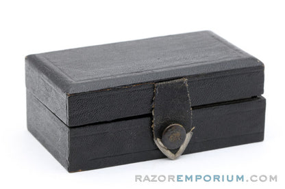 1930's Ever-Ready American Safety Razor Co. 1912 Style Single Edge Safety Razor in Black Leather Box
