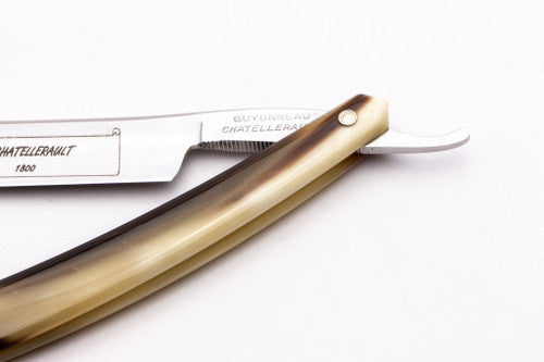 5/8" Thiers-Issard Le Chatellerault Straight Razor | Blond Horn