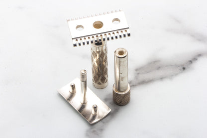 1922 Gillette New Improved Tuckaway Double Edge Safety Razor | Original Condition
