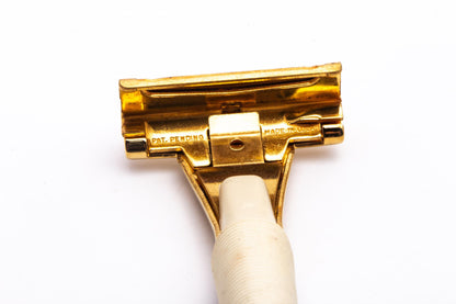 1950's Eversharp Schick Injector Safety Razor Set with Instructions | Original Condition