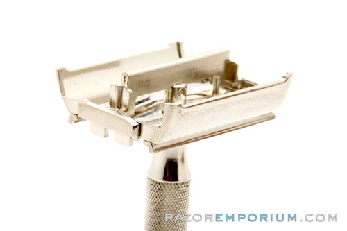 1941 Gillette Ranger Tech TTO Safety Razor Set w/ Case & Blades