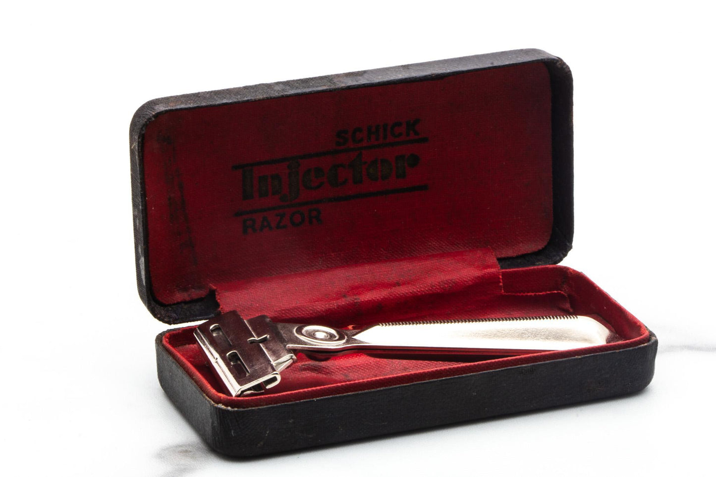 Schick Injector Razor with Unique Handle & Case | Original Condition