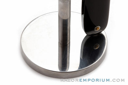 Two Piece Brush & Straight Razor Stand | Stainless Steel Stand