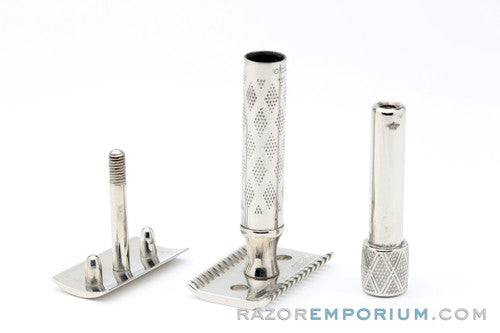 1920's Gillette New Improved Richwood Safety Razor Set | Nickel Revamp