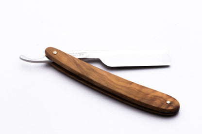 5/8" Dovo Straight Razor Olive Wood - Used