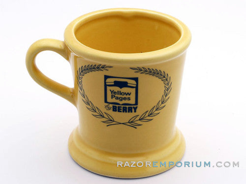 Yellow Pages by Berry Shave Mug