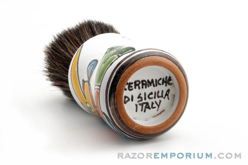 PantaRei Fish in Ceramic Shave Brush Pre-Owned