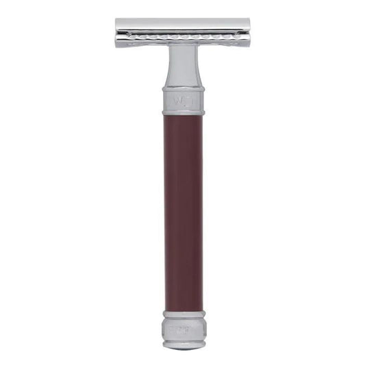 Edwin Jagger | DE812 Double Edge Safety Razor Long - Burgundy
