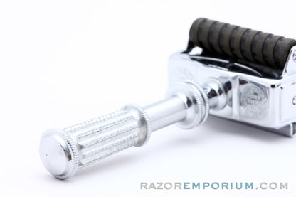 1930's Ronson Razor Double Edge Shaves and Sharpens Made in USA