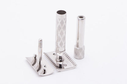 1920's Gillette New Improved Bostonian Safety Razor Set - Rhodium Revamp