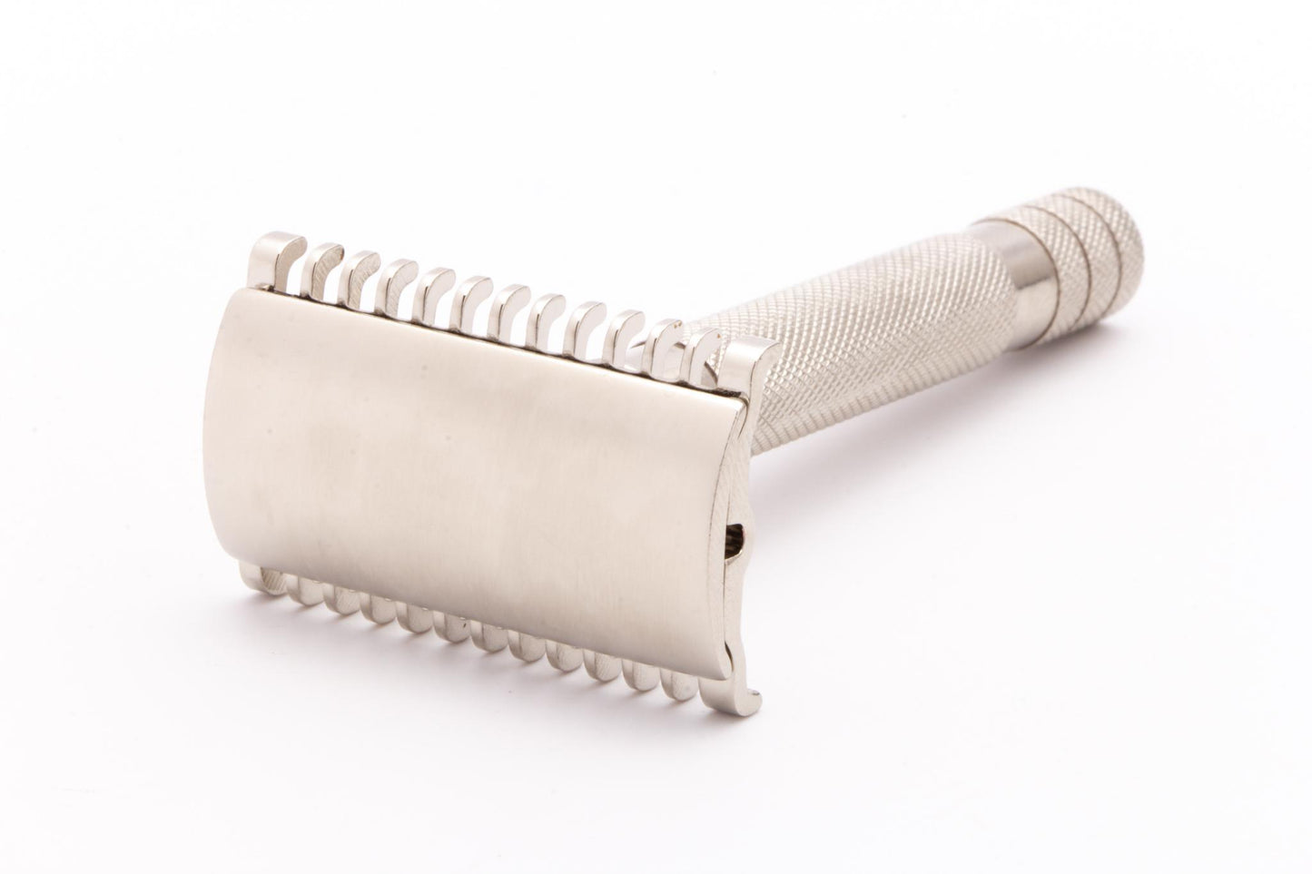 1930's Gillette Canadian NEW Long Comb Double Edge Safety Razor | Factory Nickel Revamp