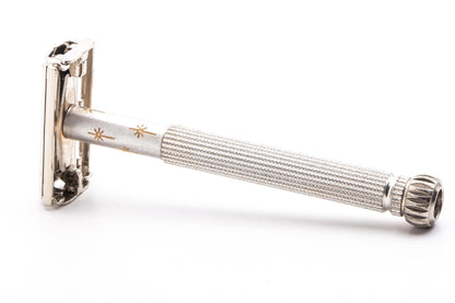 1963 I1 Gillette Champagne Star Lady Gillette DE Safety Razor | Original Condition