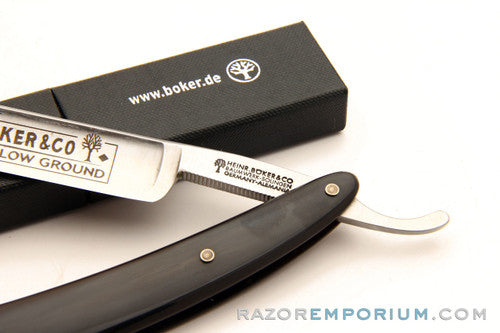 5/8" Boker Rasiermesser H. Boker & Co Horn Straight Razor