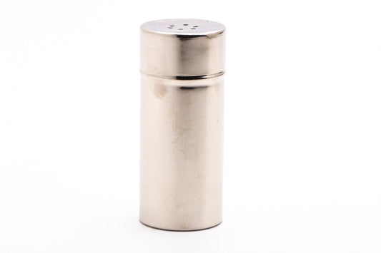 1920's Gillette Brush & Soap Metal Canister for Travel Sets | Factory Nickel Revamp