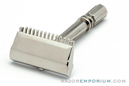 1930s Gem Micromatic OC SE Safety Razor | Factory Nickel Revamp