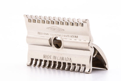 1930's Gillette NEW Long Comb DE Razor - Made in Canada - Nickel Revamp