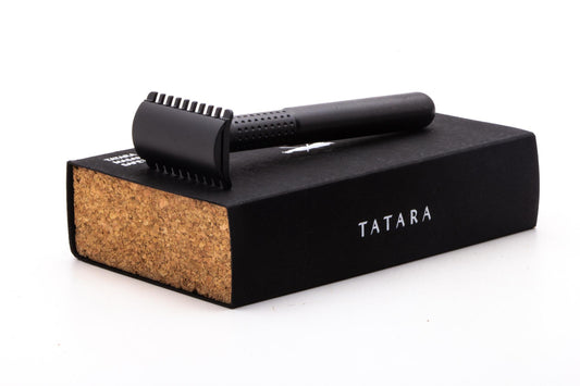 Tatara | Dark Masamune Nodachi Open Comb Stainless Steel Double Edge Safety Razor