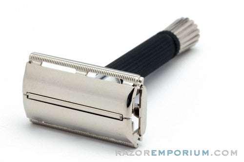 1971 Gillette Black Handle Super Speed Safety Razor R1 - Excellent