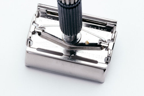1967 Gillette Black Handle Super Speed TTO DE Razor M2