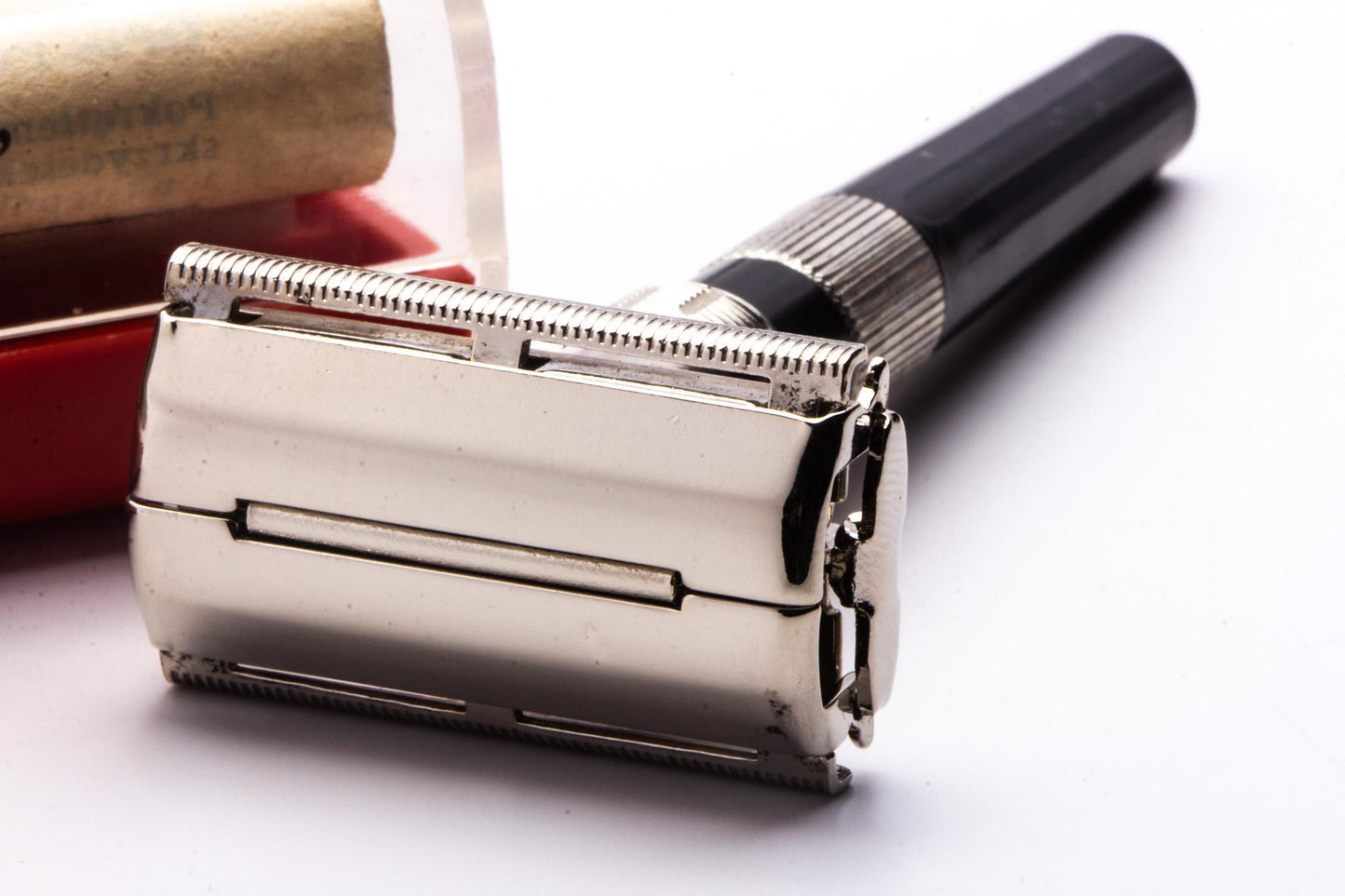 Wizamet W-11"Elegant" Double Edge Safety Razor Set | Original Condition