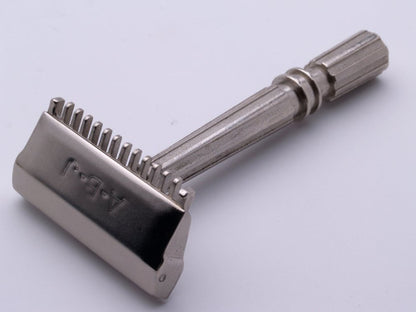 1930's Gem Micromatic TTO Single Edge Safety Razor | Engraved