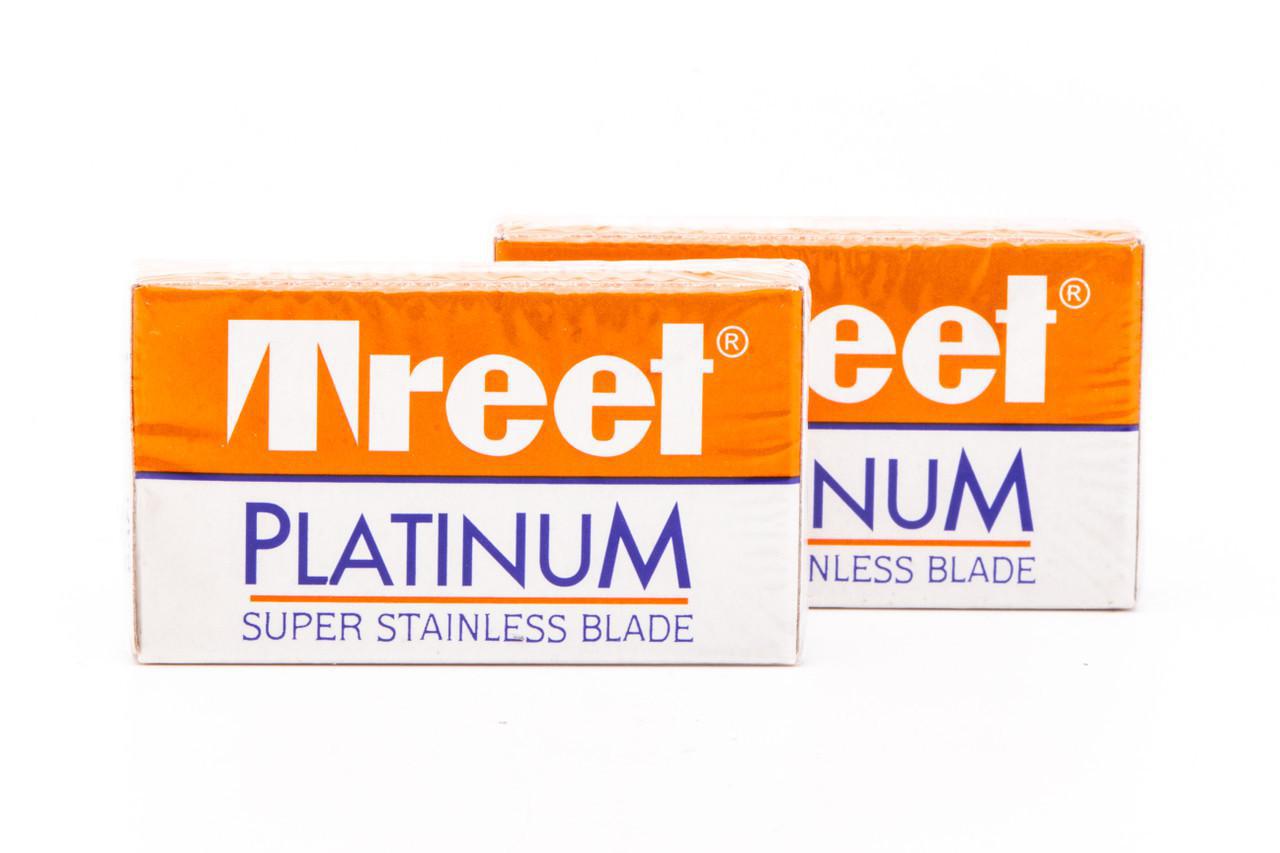 Treet Platinum Super Stainless Double Edge (DE) Razor Blades