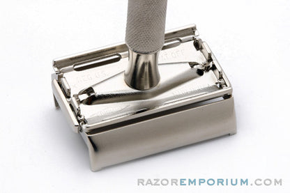 1952 Gillette Super Speed DE Safety Razor | Factory Nickel Revamp