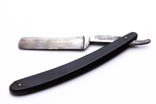 5/8" John Elliot's "The Silver Ring" Straight Razor | Sheffield, England