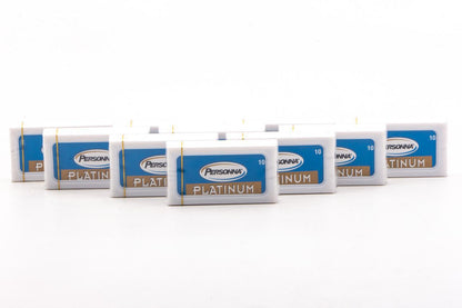 Personna Platinum Double Edge Stainless Steel Safety Razor Blades