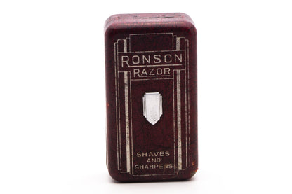 1930's Ronson Razor Double Edge Shaves & Sharpens | Original Condition